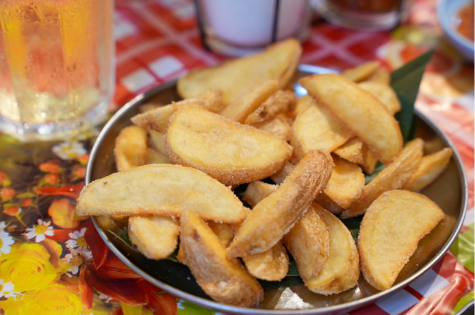 アジアンポテトフライ（グリーンカレー） イメージ